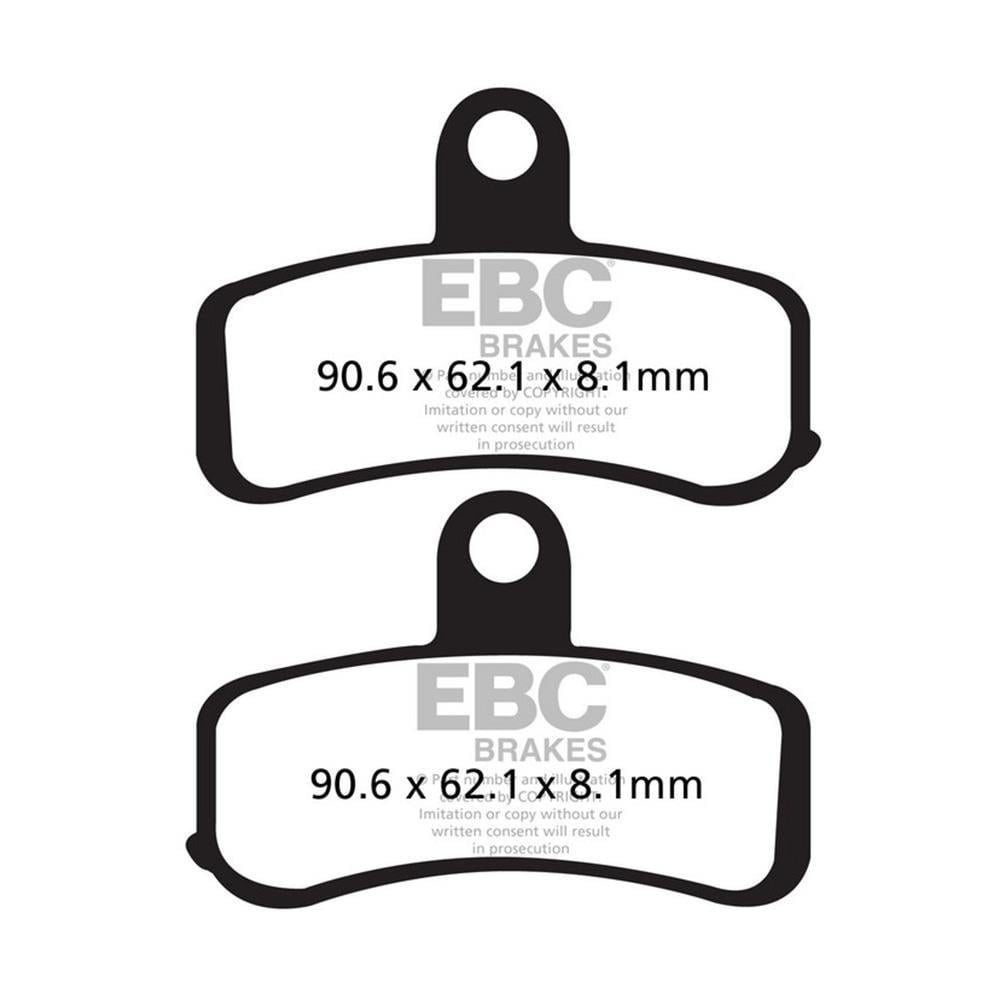 EBC FA457V HD FLSTFB Fat Boy, FLSTN Softail ,FXDB Street Bob 08-17 YARI SİNTER ÖN