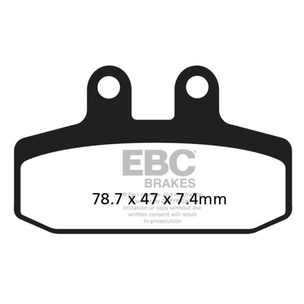 EBC SFA256HH APRILIA LEONARDO,SCARABEO,ATLANTIC 300-500, MANA 850 SINTER ÖN FREN BAL