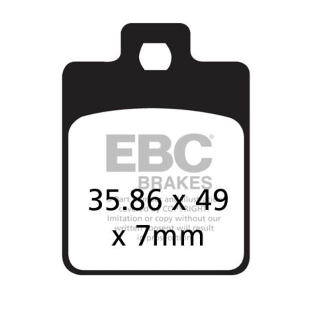 EBC SFA260 SYM SYMPHONY 125SR/ST, VESPA LX/S150 , PEUGEOT TWEET ÖN FREN BALATASI