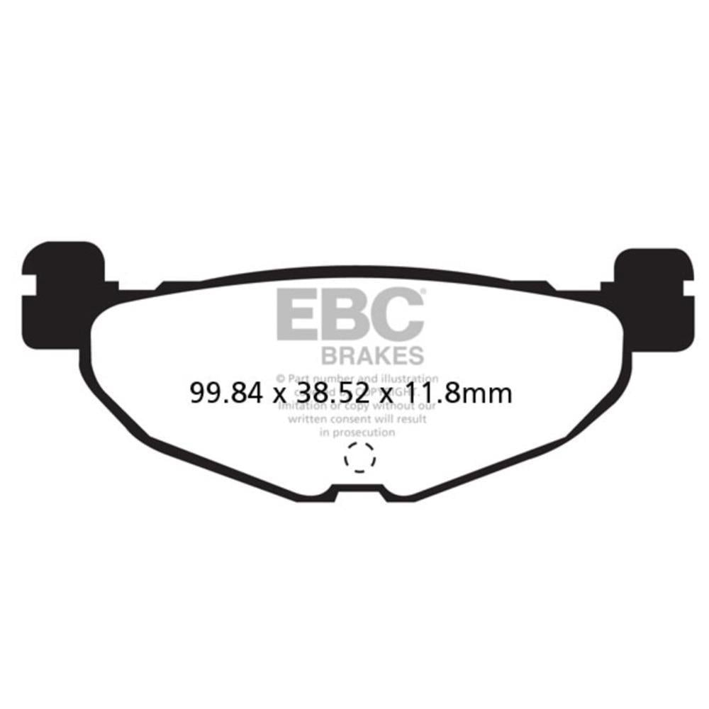 EBC SFA408HH SINTER SCOOTER PERFORMANS FREN BALATASI