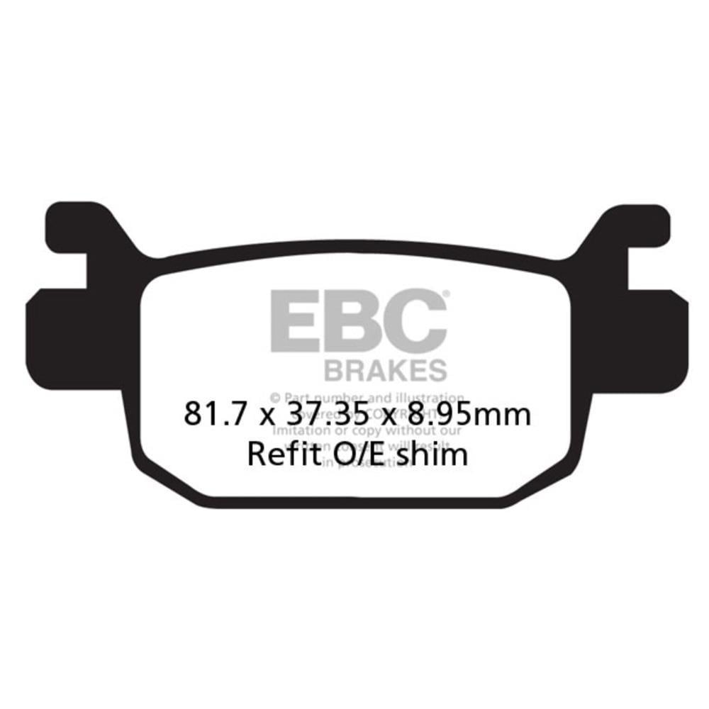 EBC SFA415HH SINTER SCOOTER PERFORMANS BALATASI