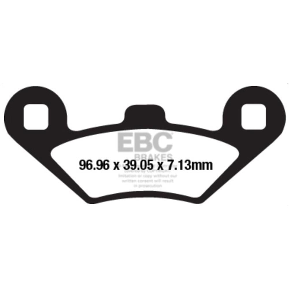 EBC SFA650HH PEUGEOT METROPOLIS 400 SINTER ÖN-ARKA FREN BALATASI