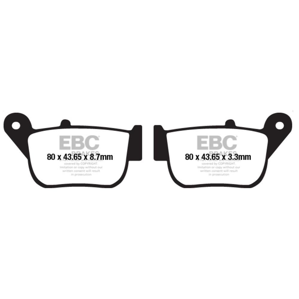 EBC SFA678 YAMAHA X-MAX 250 14-16 (ABS SİZ) ARKA FREN BALATASI