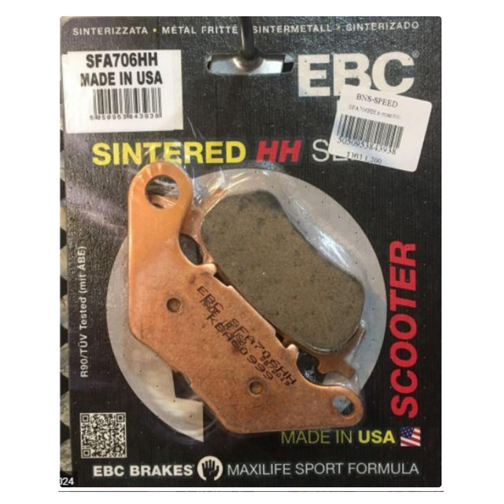 EBC SFA706HH YAMAHA XMAX 125 - XMAX300 SINTER ARKA FREN BALATASI