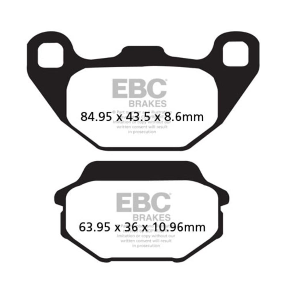 EBC SFAC305 SYM JOYRIDE ,HD 125/200 , KYMCO SUPER8,AGILITY,LIKE,POEPLES CARBON ARKA