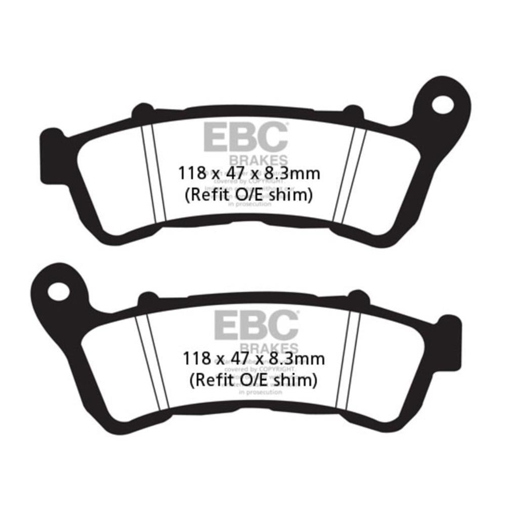EBC SFAC388 HONDA FORZA 300 , SH125/150/300 , SUZUKI UH125 BURGMAN CARBON ÖN FREN B