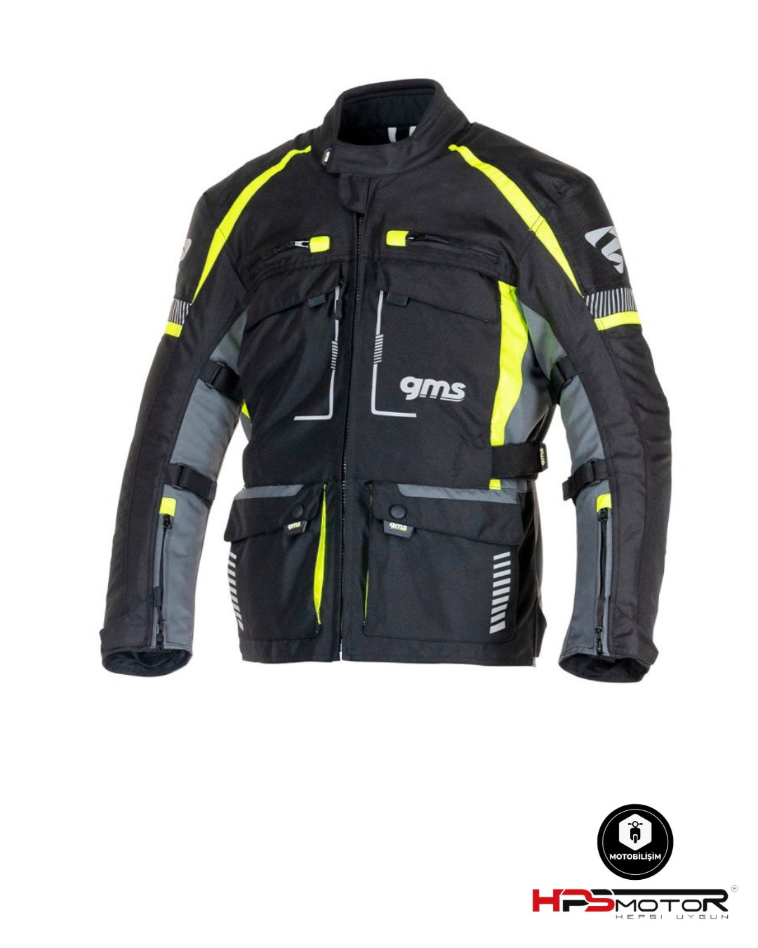 GMS EVEREST 3in1 TOUR Jacket - BLACK YELLOW