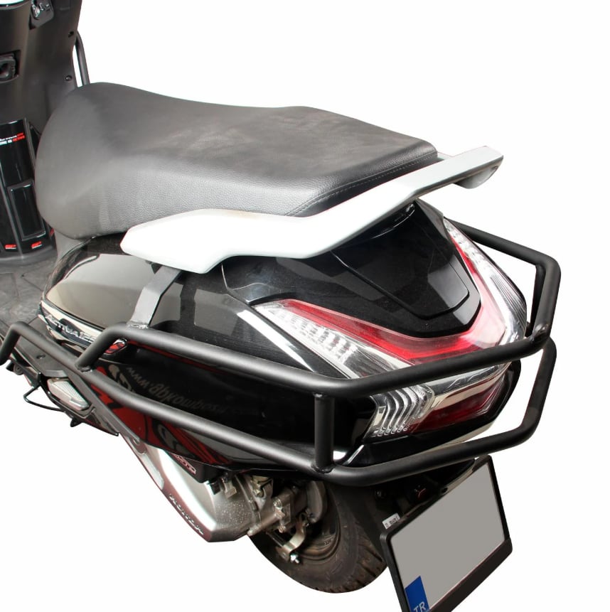 GP Kompozit Honda Activa 2023-2024 Uyumlu Motor Koruma Demiri Siyah