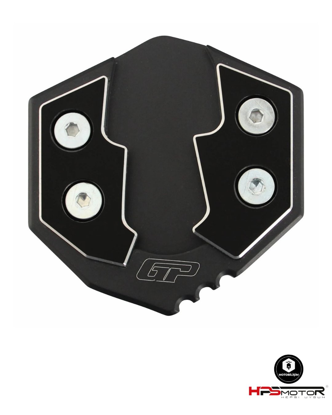 GP Kompozit Honda ADV 350 2023-2024 Uyumlu Ayak Genişletme Siyah