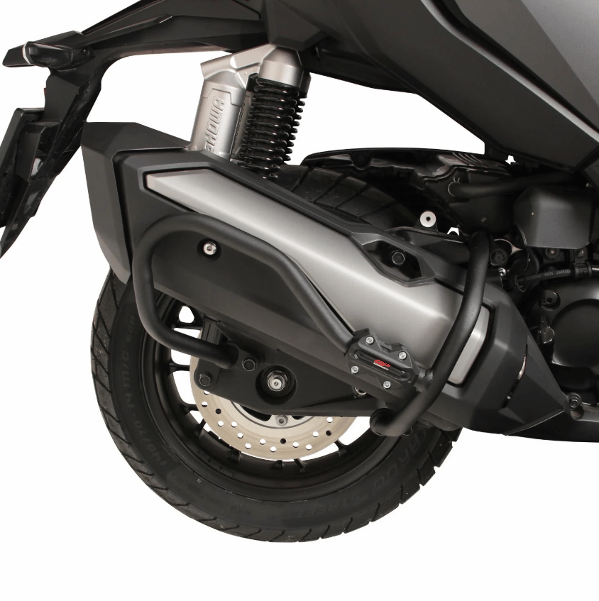 GP Kompozit Honda ADV 350 2023-2024 Uyumlu Egzoz Koruma Demiri Siyah