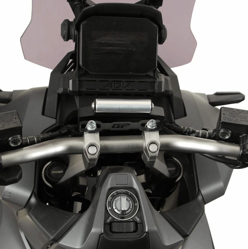 GP Kompozit Honda ADV 350 2023-2025 Uyumlu Telefon / Navigasyon Tutucu Siyah