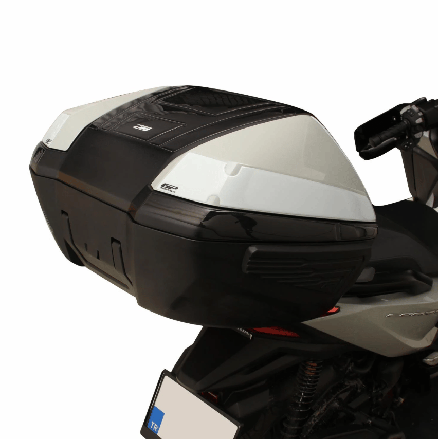 GP Kompozit Honda Forza 250 2018-2025 Uyumlu Çanta Pad Seti Nardo Gri