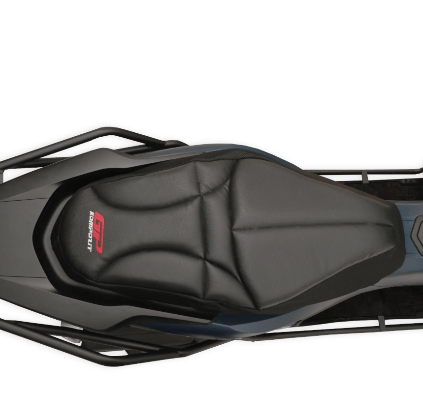 GP Kompozit Honda PCX 125 / 150 2014-2024 Uyumlu Fileli Motosiklet Konfor Sele Kılıfı Siyah