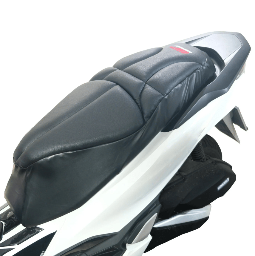 GP Kompozit Honda PCX 125 / 150 2014-2024 Uyumlu Motosiklet Konfor Sele Kılıfı Siyah