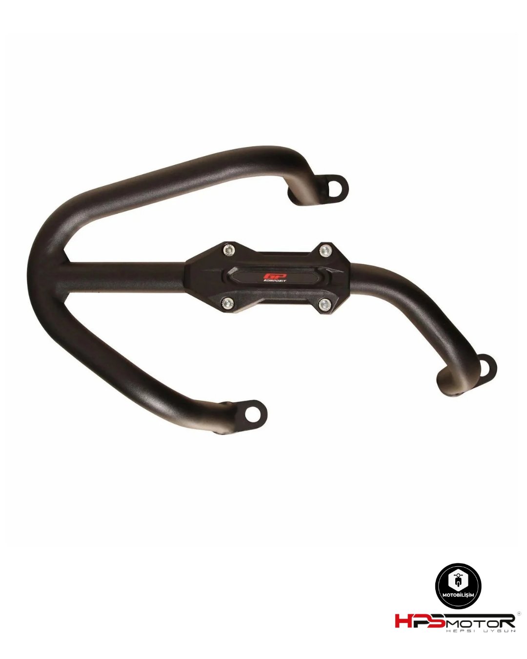 GP Kompozit Honda PCX 125 2021-2024 Uyumlu Egzoz Koruma Demiri Siyah