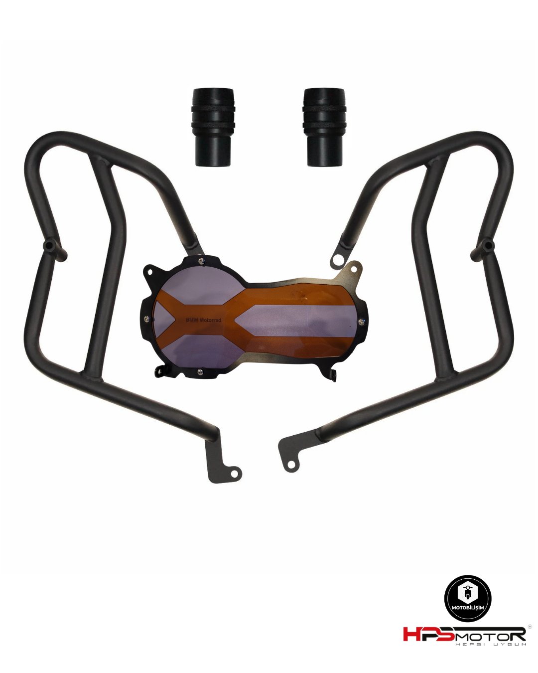 GP Kompozit Yamaha MT-25 2015-2024 Uyumlu Motor Koruma Demiri Siyah