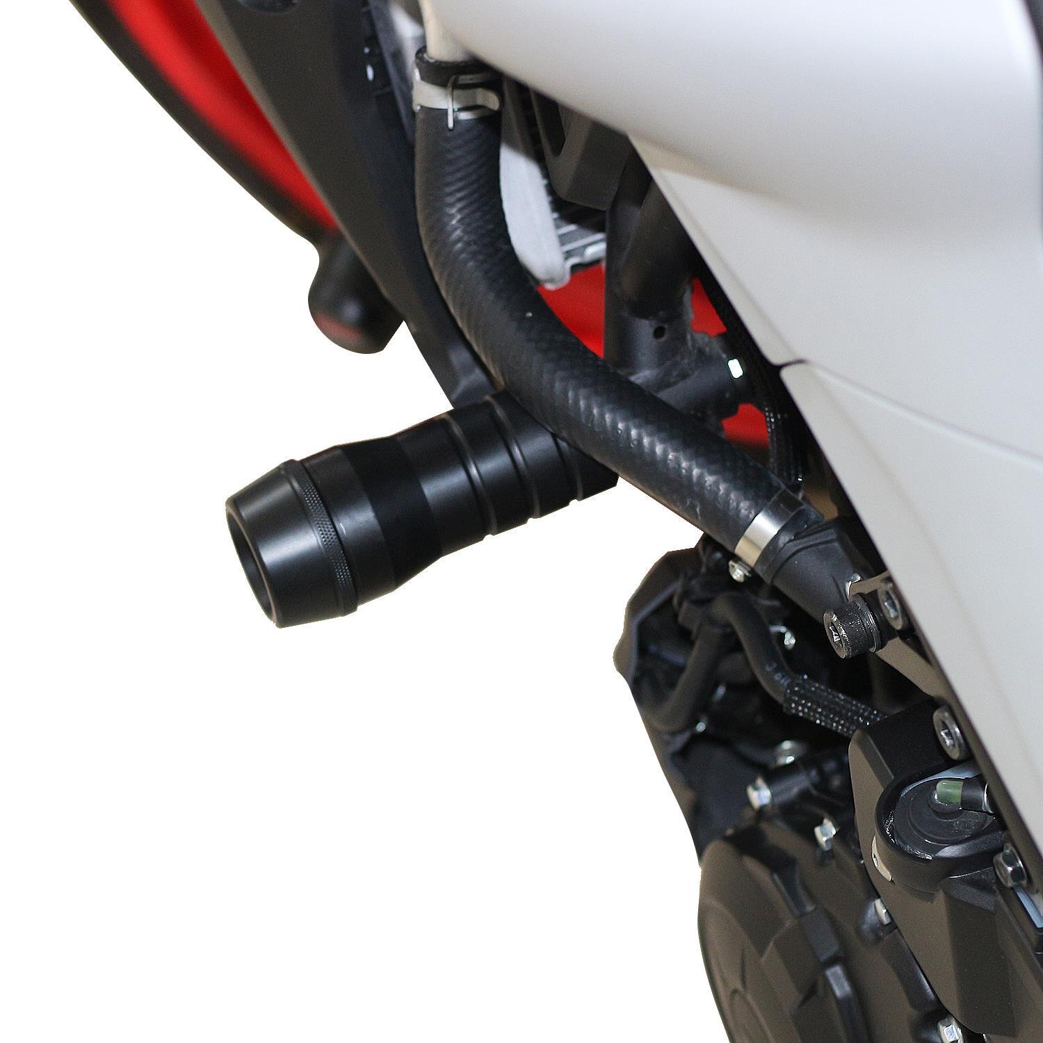 GP Kompozit Yamaha MT-25 2015-2024 Uyumlu Motor Koruma Takozu Siyah