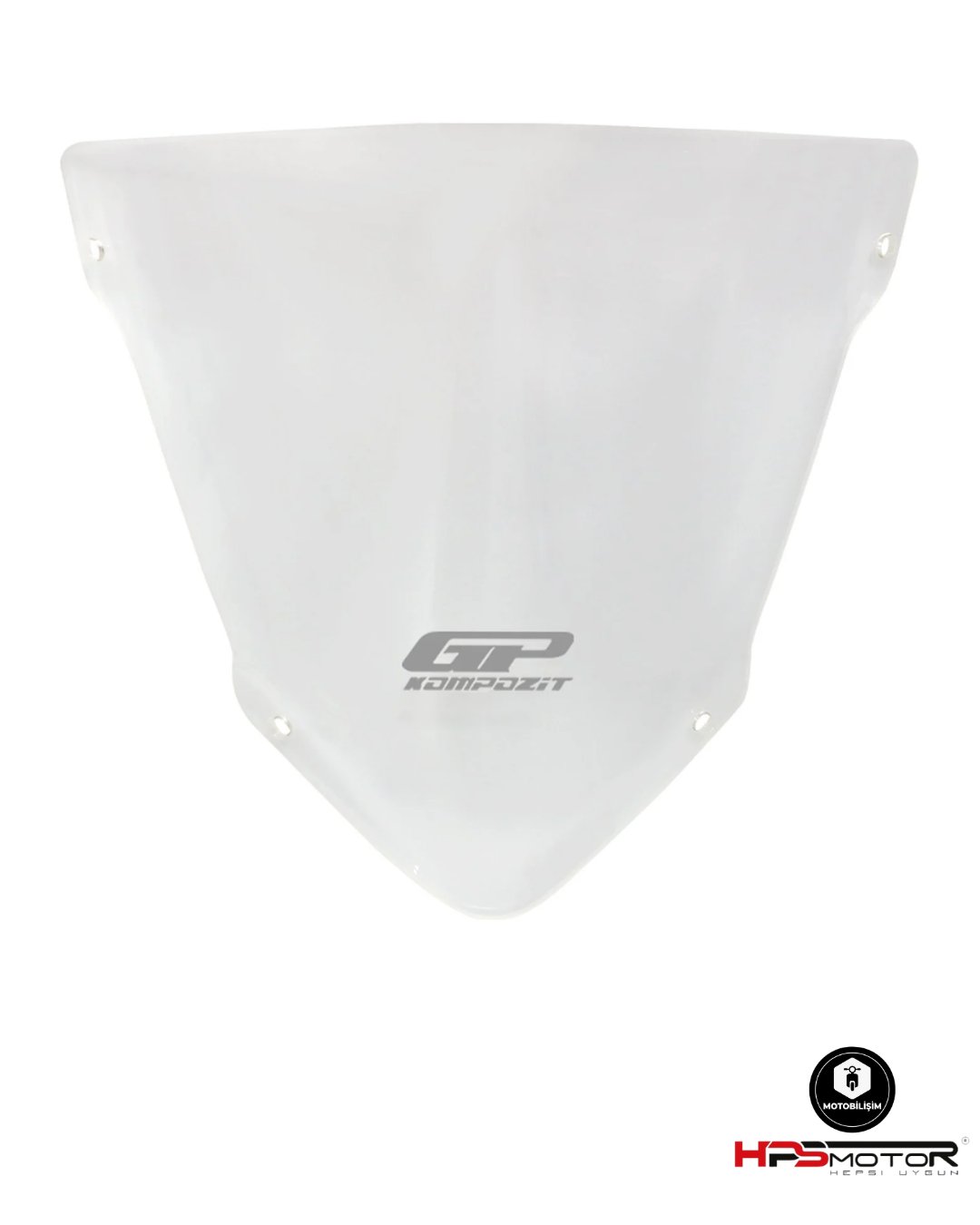 GP Kompozit Yamaha MT-25 2020-2024 Uyumlu Spor Cam Şeffaf
