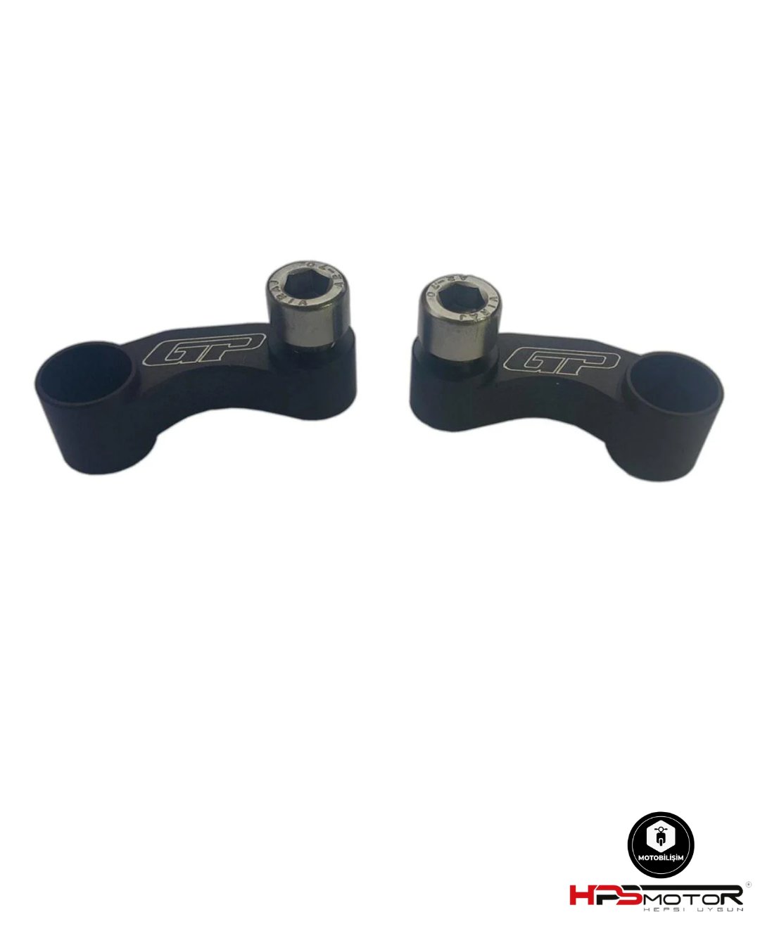 GP Kompozit Yamaha NMAX 125 / 155 2015-2024 Uyumlu Ayna Genişletme Siyah