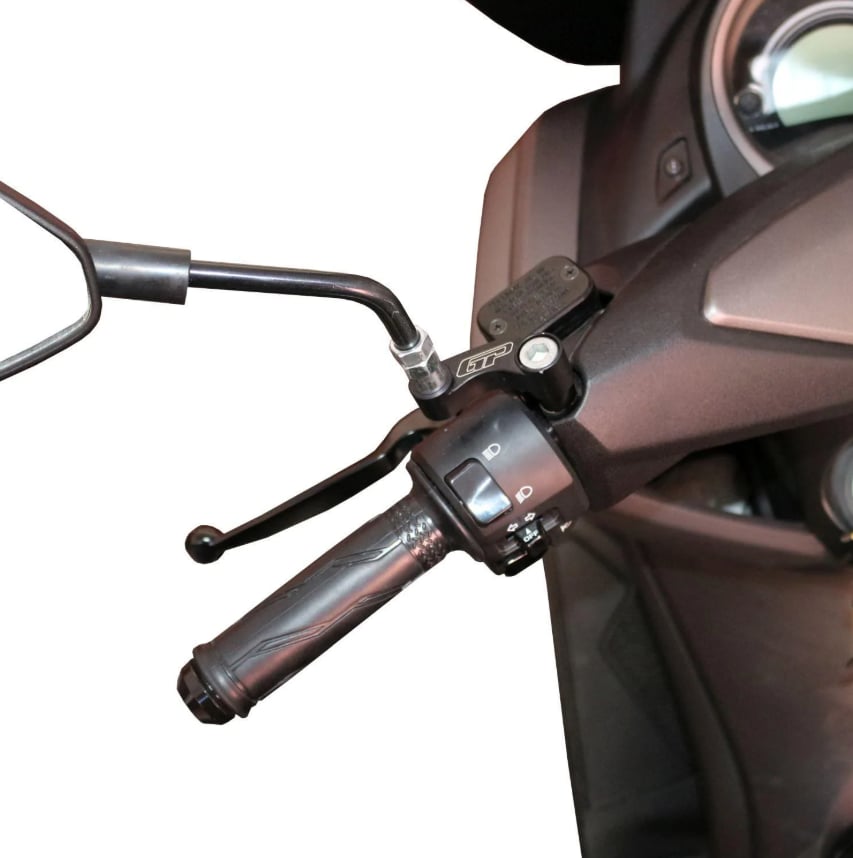 GP Kompozit Yamaha NMAX 125 / 155 2015-2024 Uyumlu Ayna Genişletme Siyah