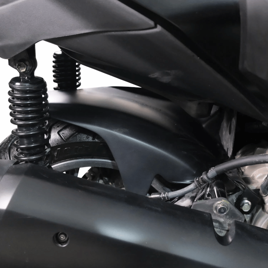 GP Kompozit Yamaha XMAX 125-250-300 2018-2022 Uyumlu Arka Çamurluk Siyah