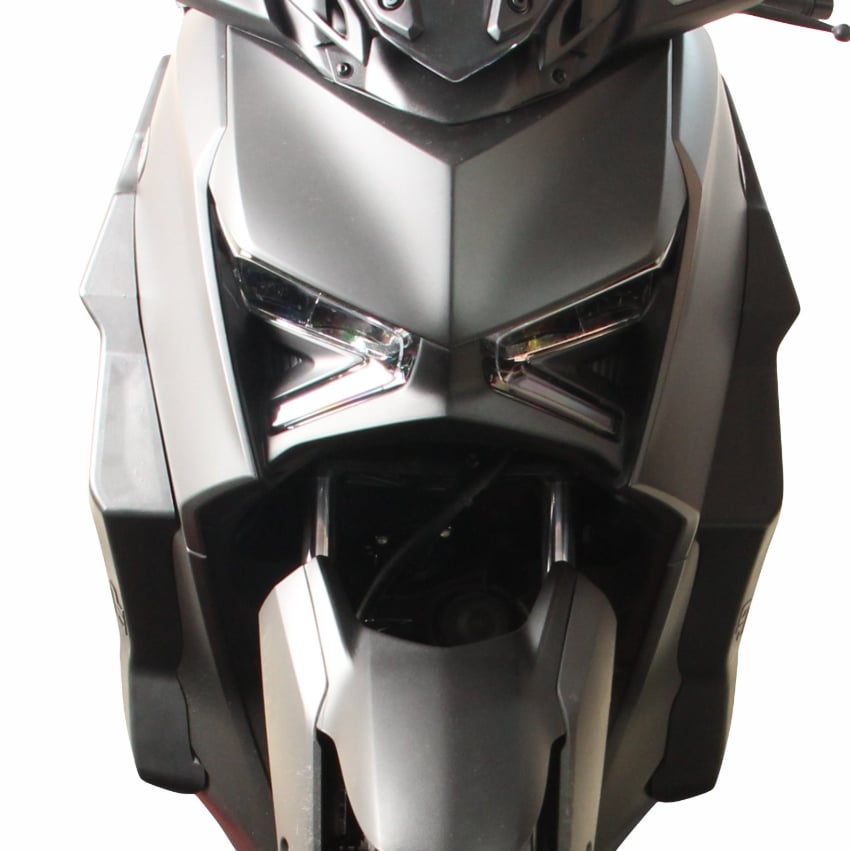GP Kompozit Yamaha XMAX 250 2024 Uyumlu Bacak Koruma Siyah