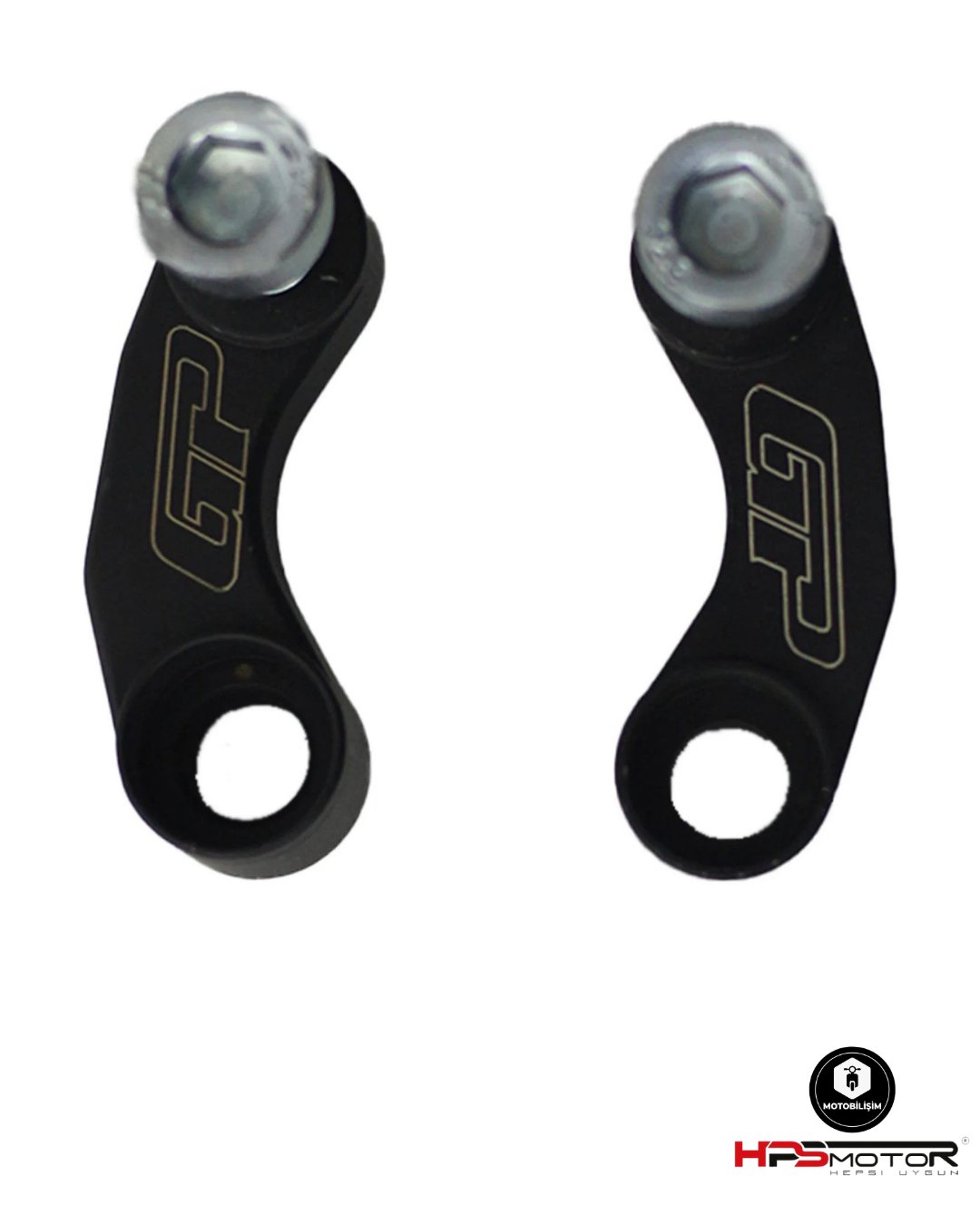 GP Kompozit Yamaha XMAX 250-400 2018-2024 Uyumlu Ayna Genişletme Siyah