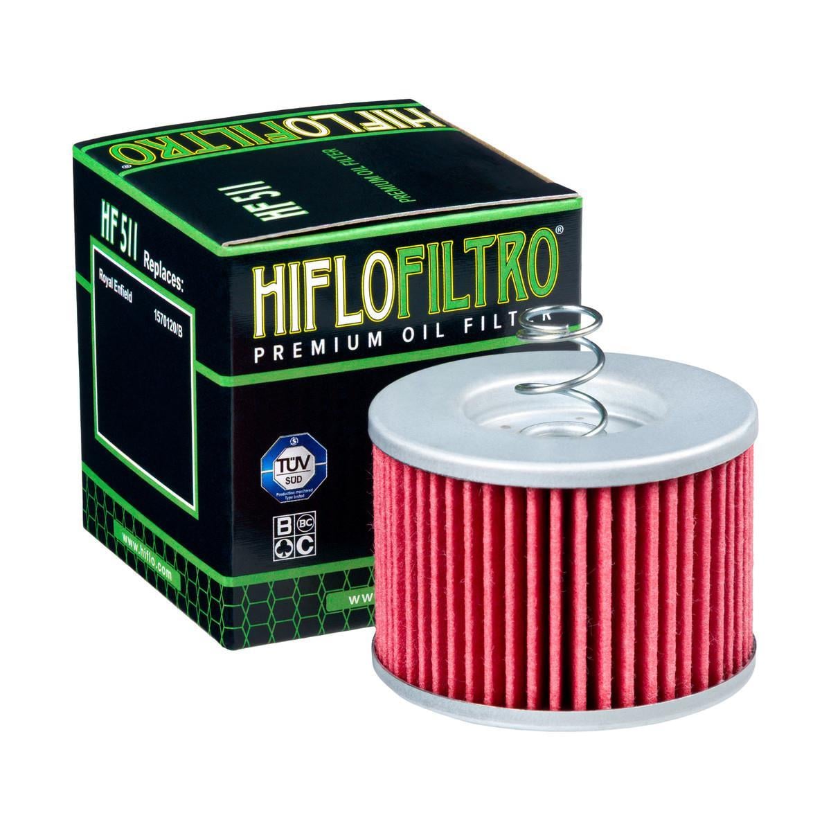 Hiflo Motosiklet Yağ Filtresi Royal Enfield Bullet 350 Classic 350 Hunter 350 Meteor 350 HF511