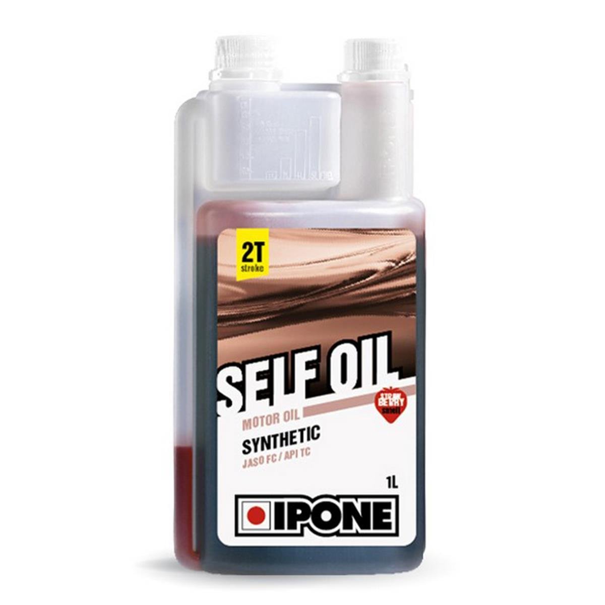 Ipone 2T SELF OIL STRAWBERRY 1Litre Çilek Kokulu Motor Yağı