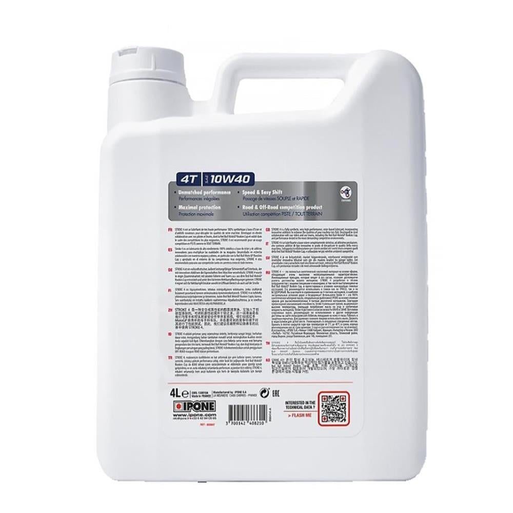 Ipone STROKE 4 10W40 - 4 Litre