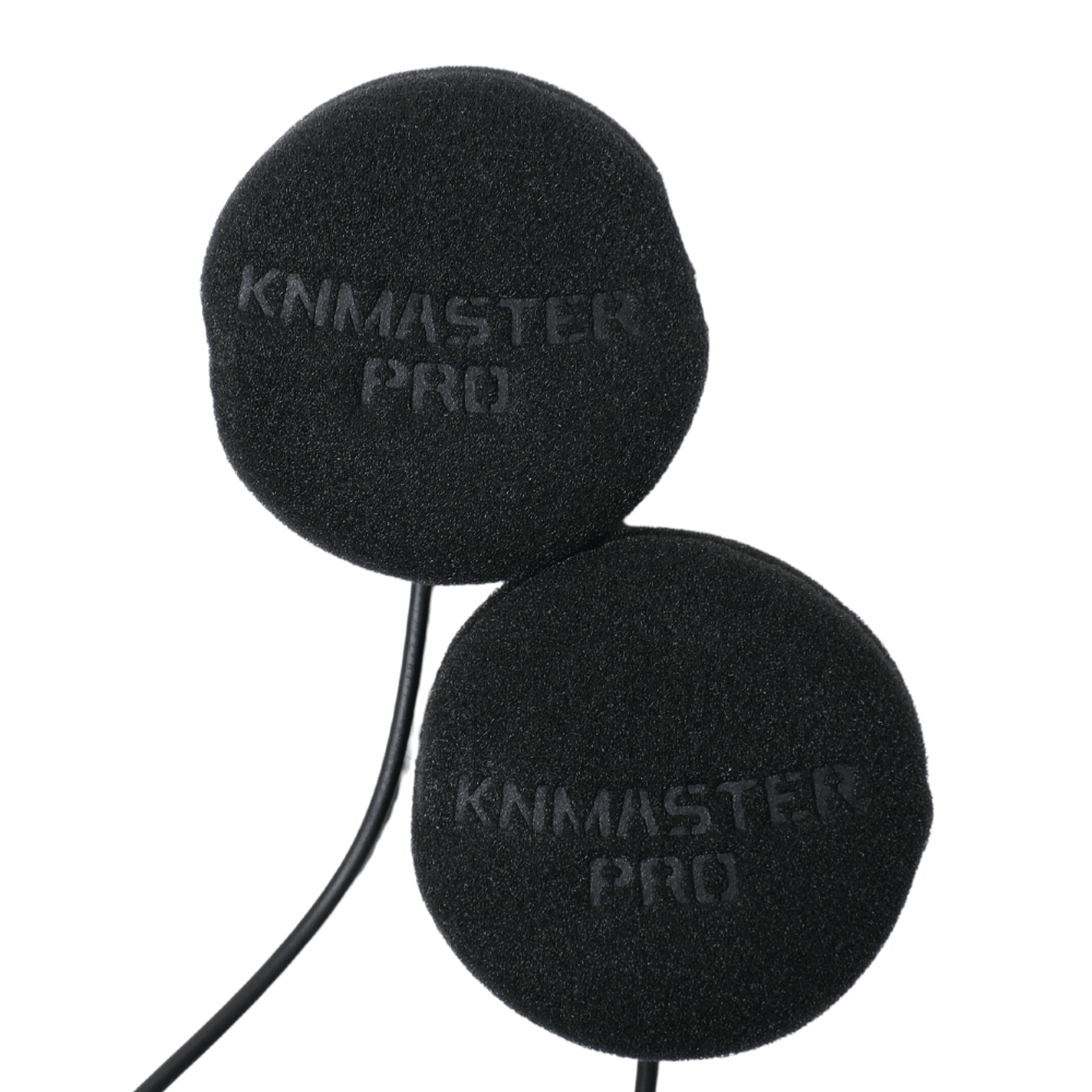 Knmaster KN2300 Motosiklet Kask İnterkom Bluetooth Intercom Kulaklık Seti Siyah