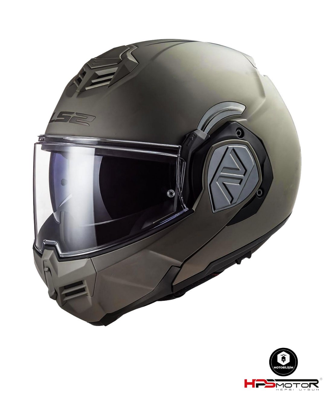 LS2 Advant Çene Açılır Kask Mat Kum