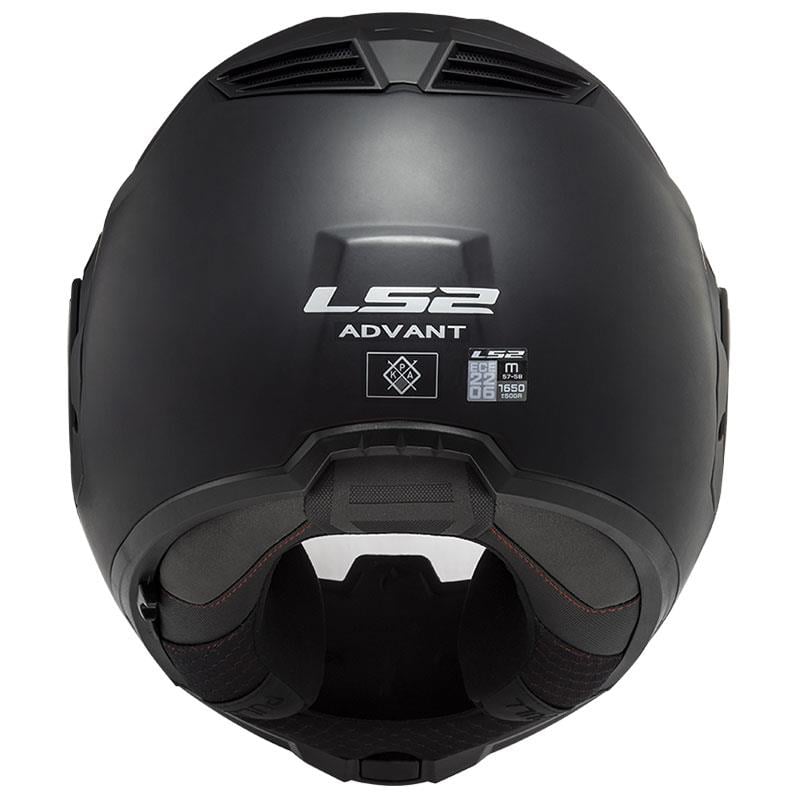 LS2 Advant Mat Siyah Çene Açılır Kask