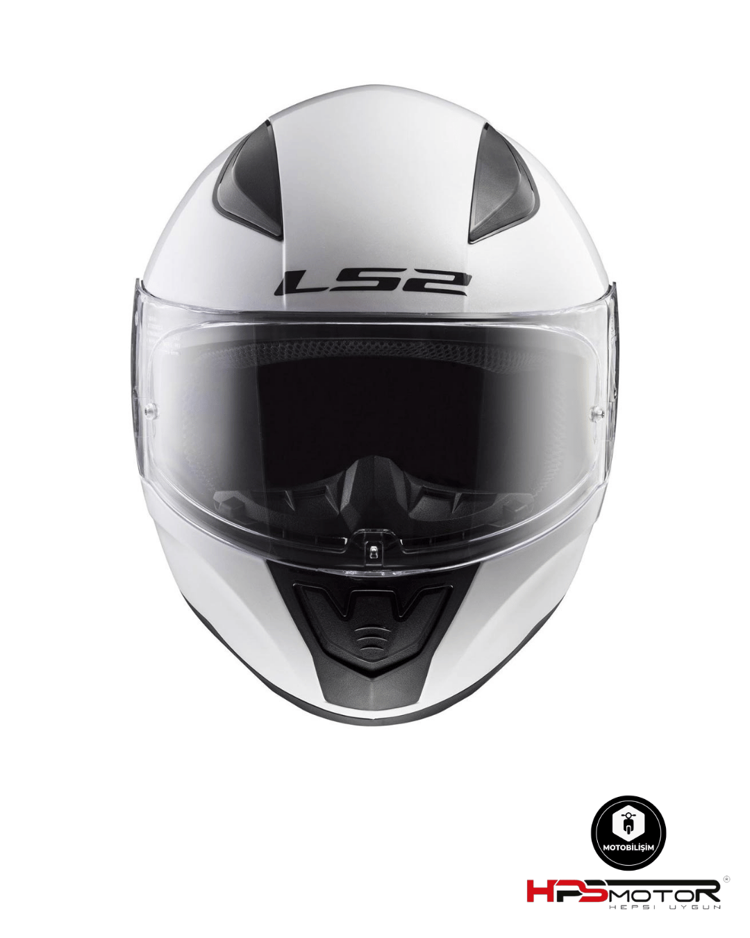 LS2 Rapid 2 Beyaz Kapalı Kask