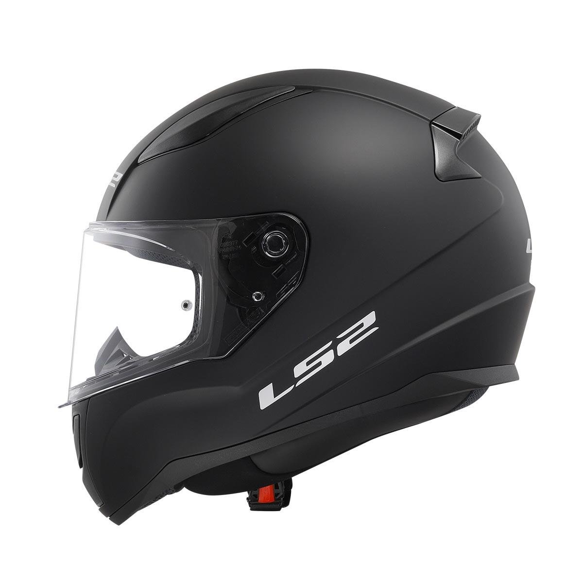 LS2 Rapid II Mat Siyah Kask
