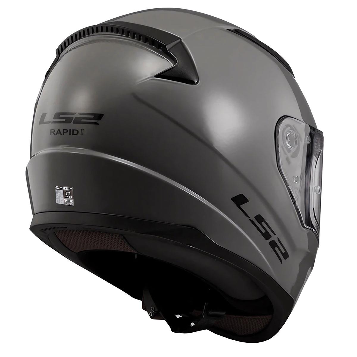 LS2 Rapid II Nardo Gri Kapalı Kask
