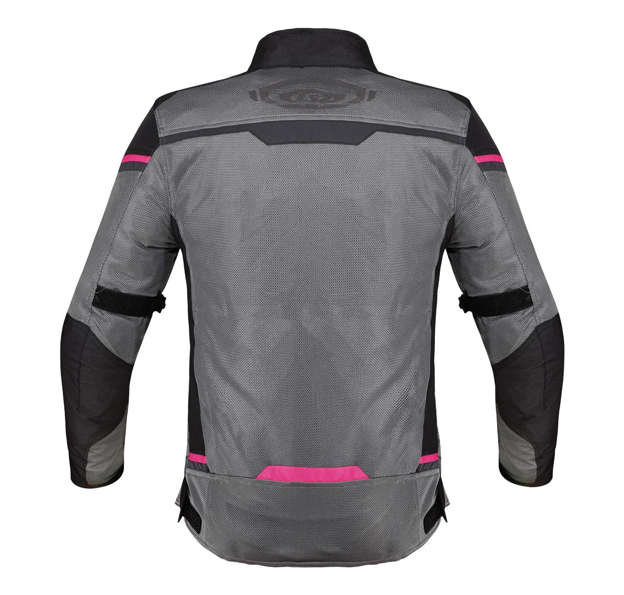 LS2 Riva Kadın Mont Gri-Pembe