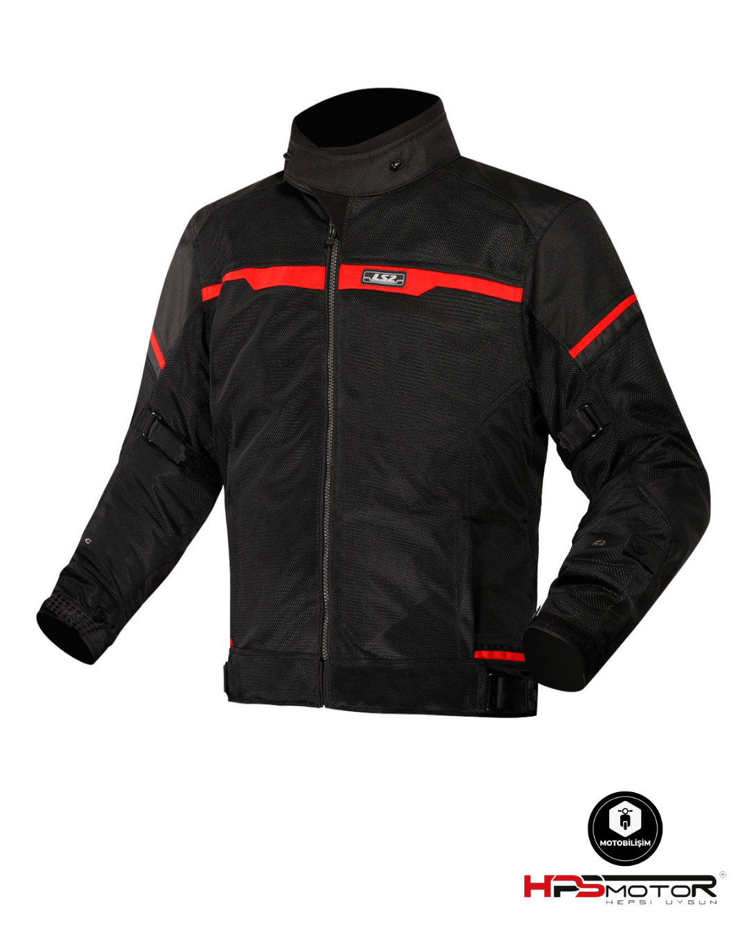 LS2 Riva Mont Siyah-Kırmızı