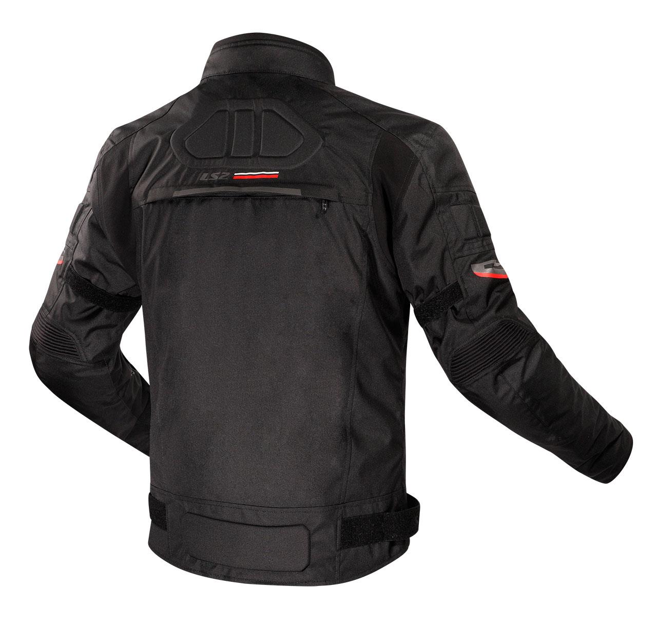 LS2 Shadow Kadın Mont Siyah - Kırmızı
