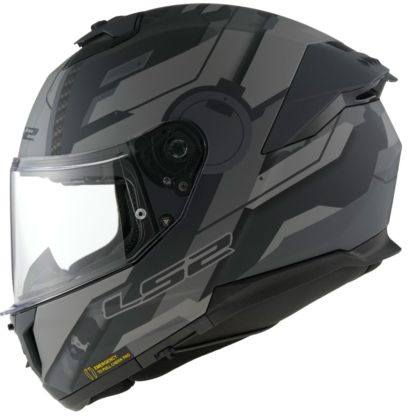 LS2 Stream 2 Shadow Mat Titanyum Kask