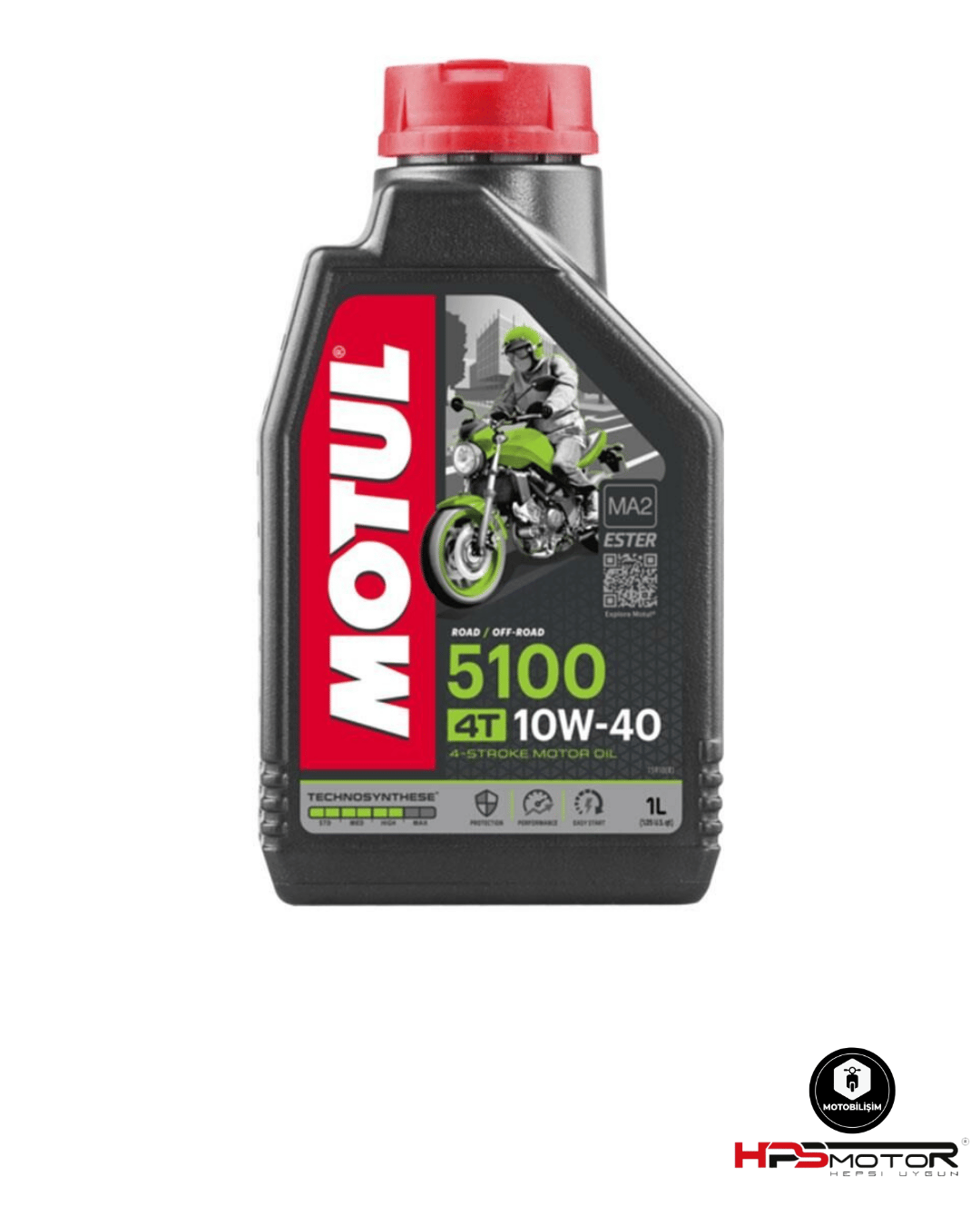 Motul 5100 10W40 4T Yağ 1 Lt