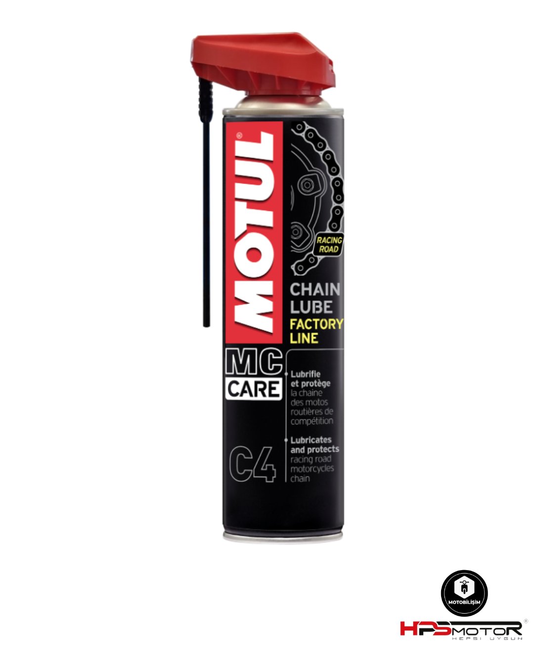 Motul C4 Zincir Yağlama Spreyi 400 ml