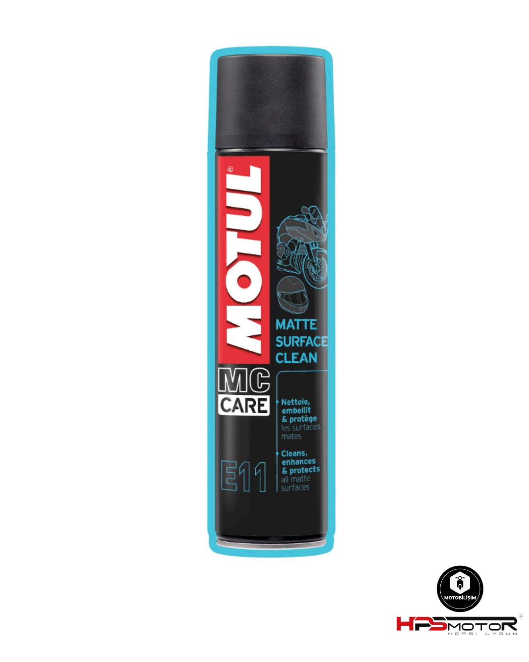 Motul E11 Matte Surface Temizleme Spreyi 400 ml