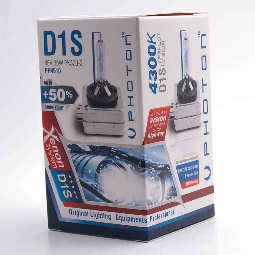 Photon D1S 4300K + %50 FAZLA IŞIK D SERİSİ XENON AMPÜL PH4510
