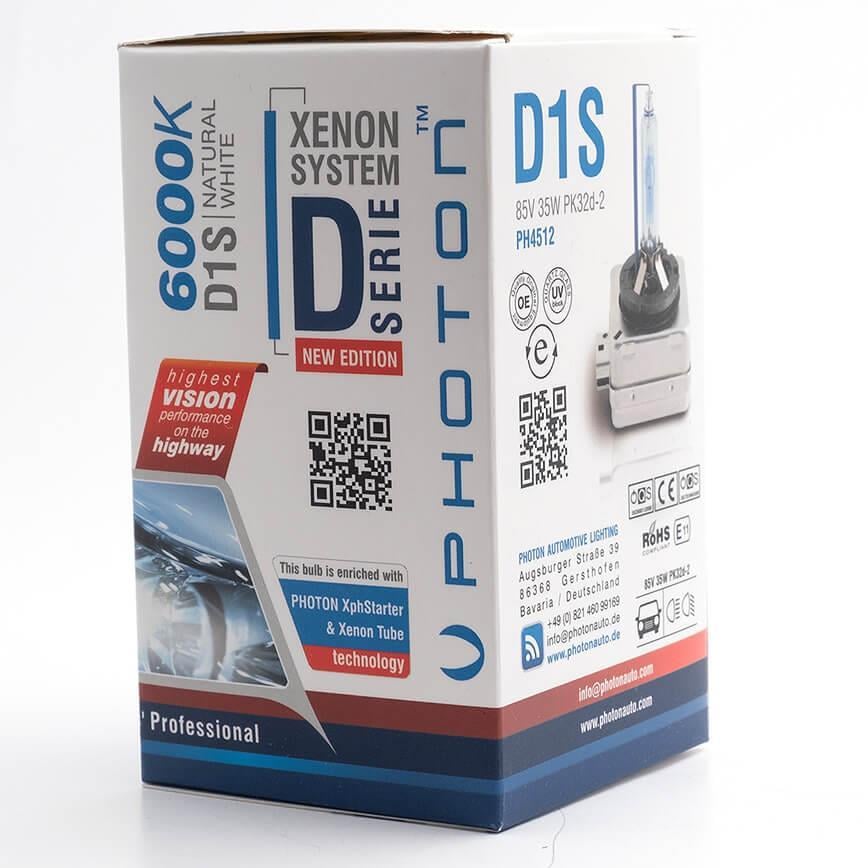 Photon D1S 6000K + % 50 FAZLA IŞIK D SERİSİ XENON AMPÜL PH4512