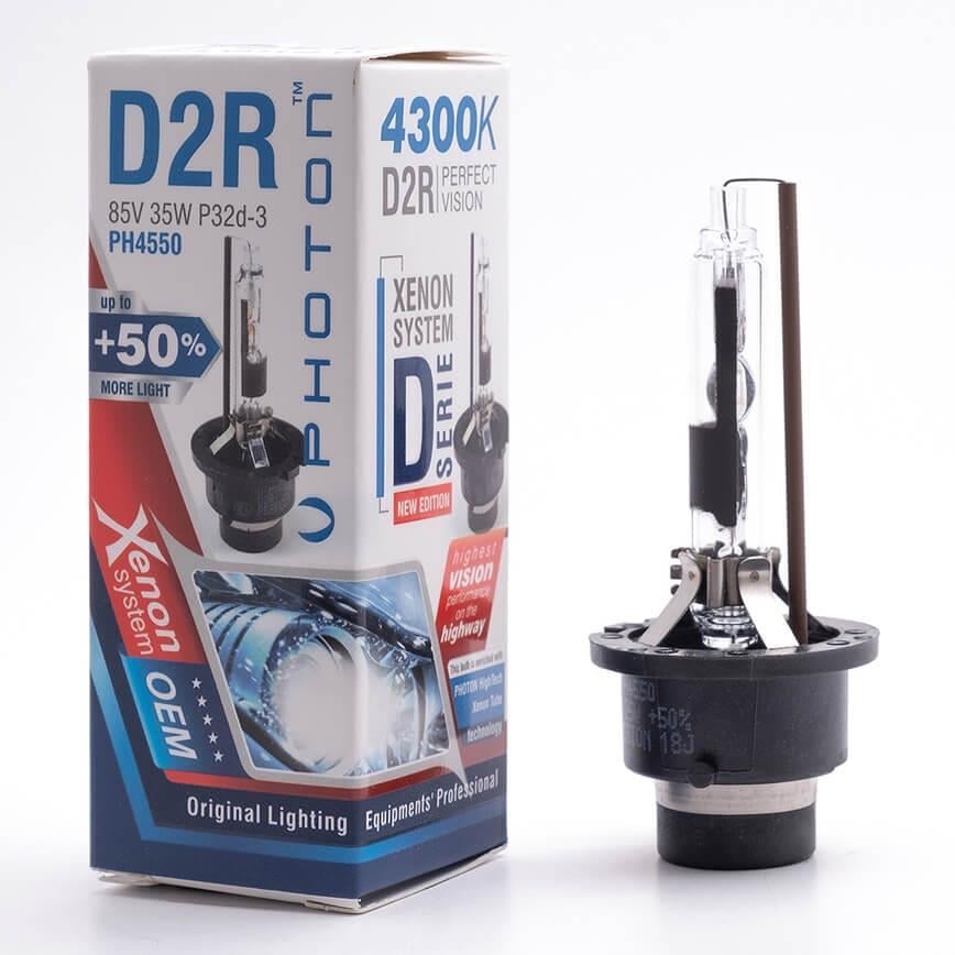 Photon D2R 4300K +%50 FAZLA IŞIK D SERİSİ XENON AMPÜL PH4550