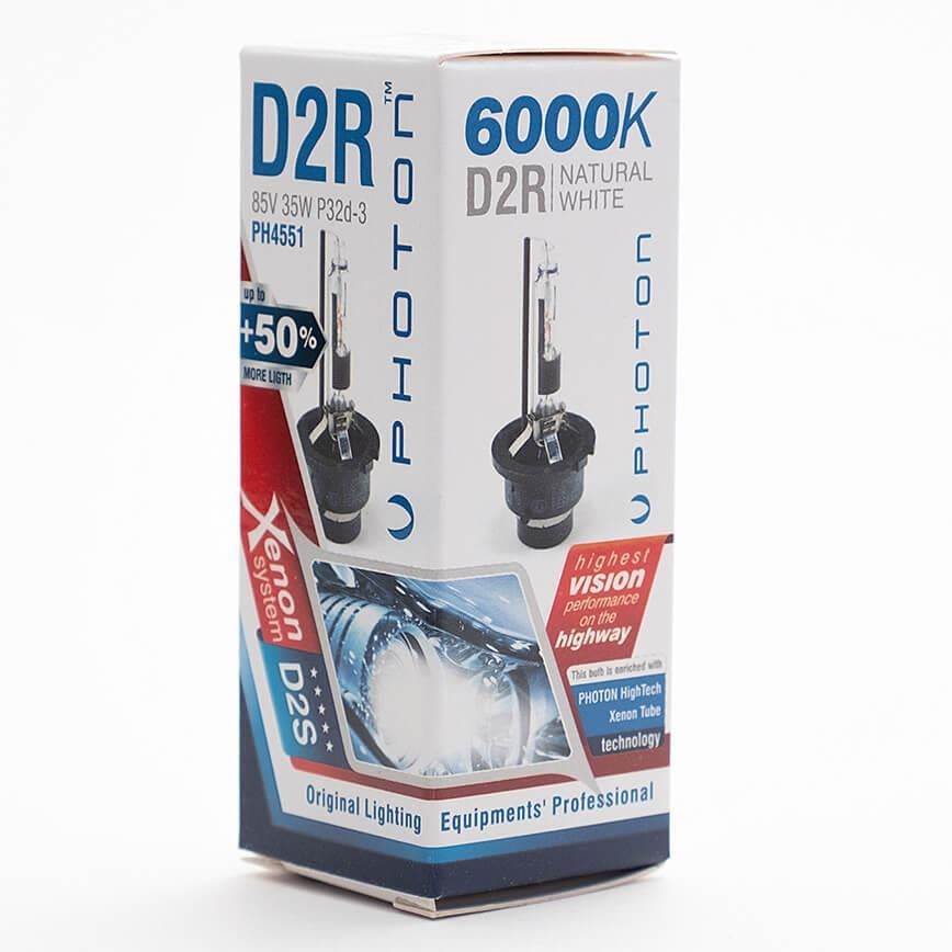 Photon D2R 6000K +%50 FAZLA IŞIK D SERİSİ XENON AMPÜL PH4551
