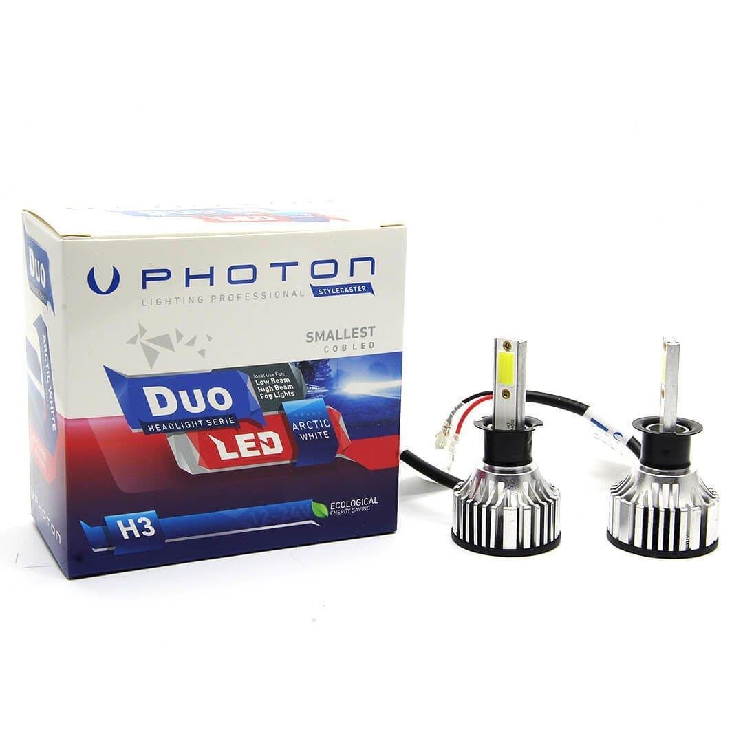 Photon DUO H3 12V LED HEADLIGHT DU3913