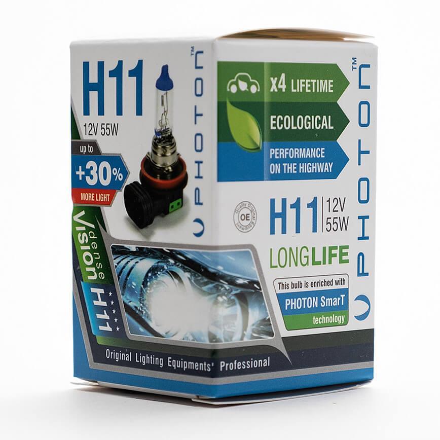 PHOTON H11 12V 55W PR LL +%30 FAZLA IŞIK PH5511 LL