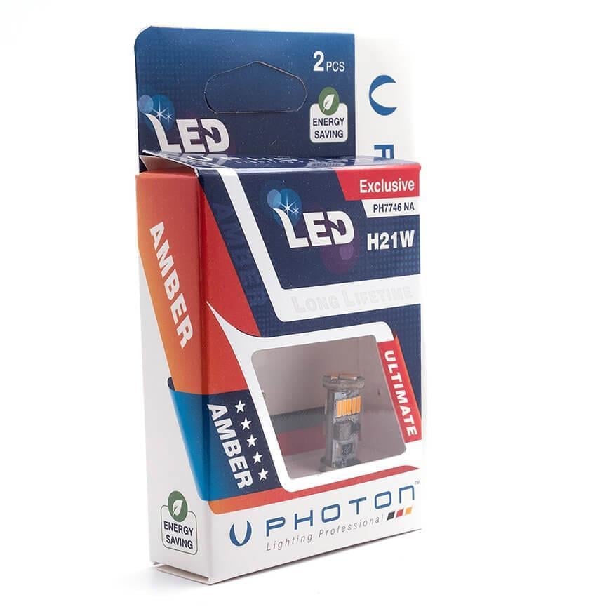 PHOTON H21W 12V EXCLUSIVE AMBER CANBUS LED PH7746 NA
